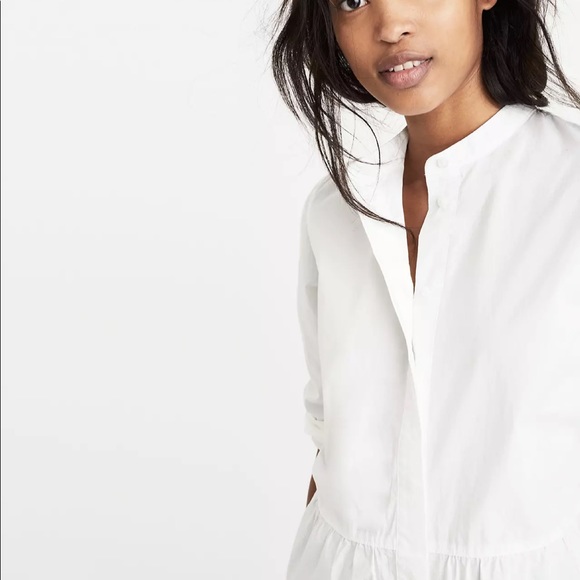 Madewell Lakeside Peplum Shirt - Picture 2 of 11